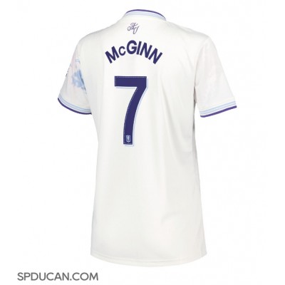 Zenski Nogometni Dres Aston Villa John McGinn #7 Rezervni 2025-26 Kratak Rukav Zenski Nogometni Dres Aston Villa John McGinn #7 Rezervni 2025-26 Kratak Rukav